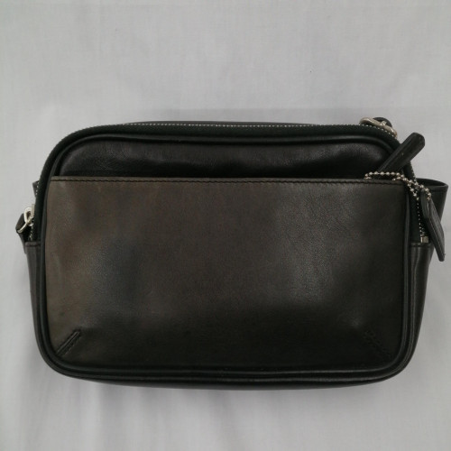COACH Signature Leather Crossbody Bag D3S-5446 in Classic Brown