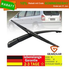 Heck Scheibenwischer + Heckwischerarm Wischblatt Hinten Für Opel Zafira A F75