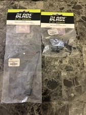 (B3-12) Eflite / Blade Helicopter RC Parts Lot Of 2 mSR S