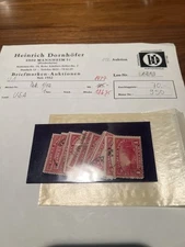 Vintage U.S. Parcel Post Stamps Lot – 1913 Set, 1c–50c, Used