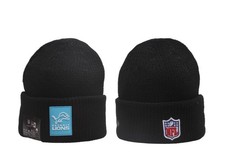 NFL Detroit Lions Beanie Cuffed BLACK KNIT Cuffed New Era