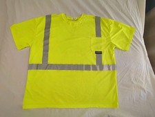 Radians RadWear Hi-Vis Safety Shirt 4XL ANSI Class 2 Reflective Work Shirt TypeR