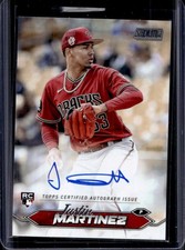 2024 Topps Stadium Club Justin Martinez Auto RC Rookie #SCBA-JM Diamondbacks