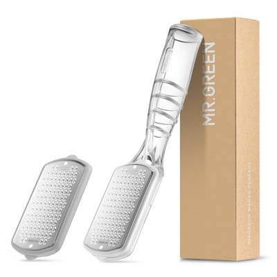 MR.GREEN Pedicure Tools Foot File Heels Rasps 1 Count (Pack of 1), White 