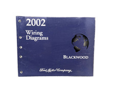 2002 Lincoln Blackwood Electrical Wiring Diagrams Manual Book 02 Factory OEM