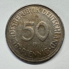 1973 Germany 50 Pfennig - D - Coin #C-098