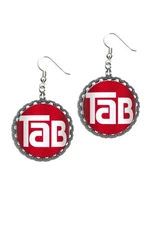 Tab Soda Pop  super cool earring set cute pair of earrings lite weight