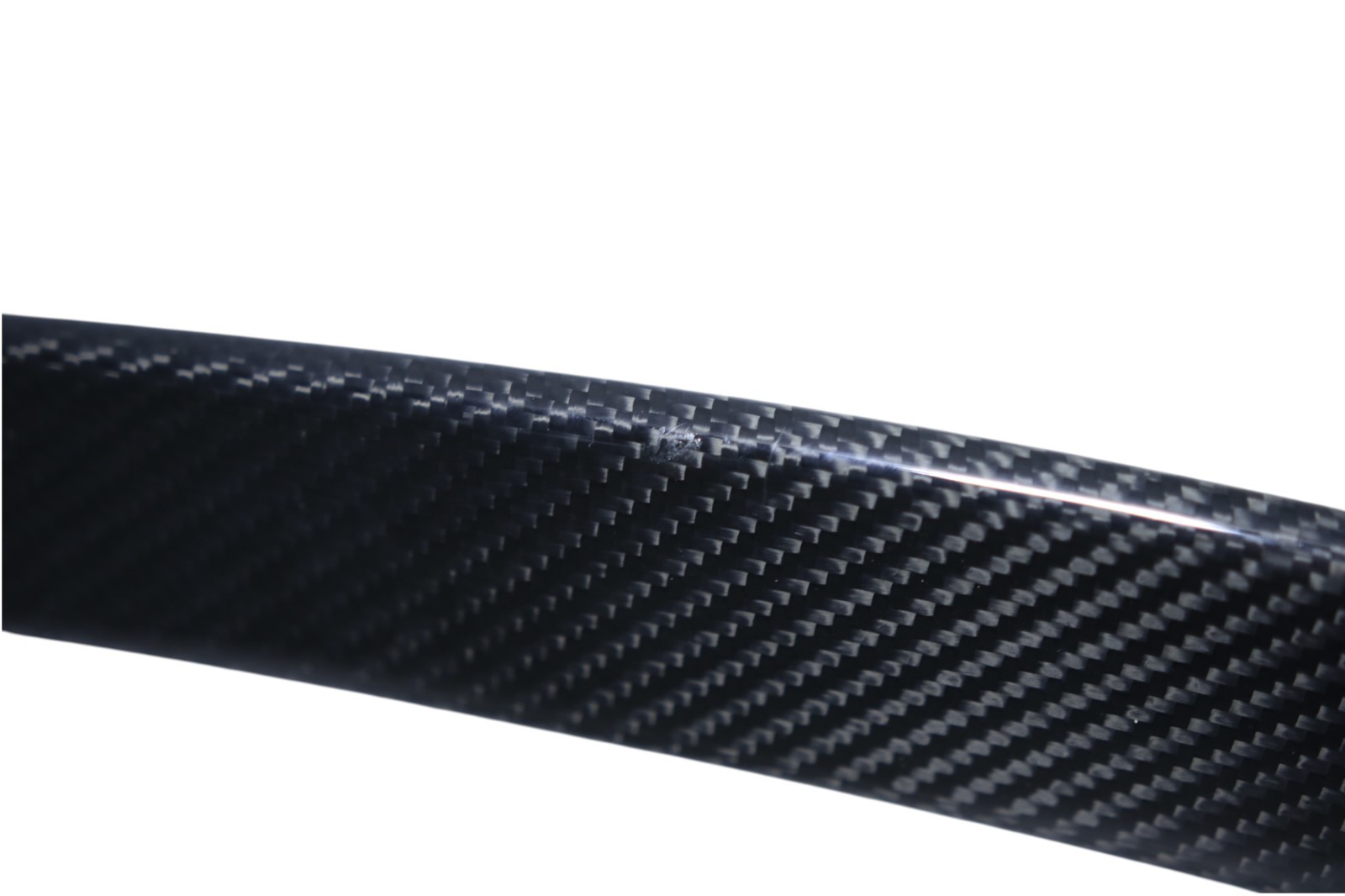 Maserati Quattroporte GTS Front Left Carbon Fiber Bumper Insert 2018 - 2020 OEM