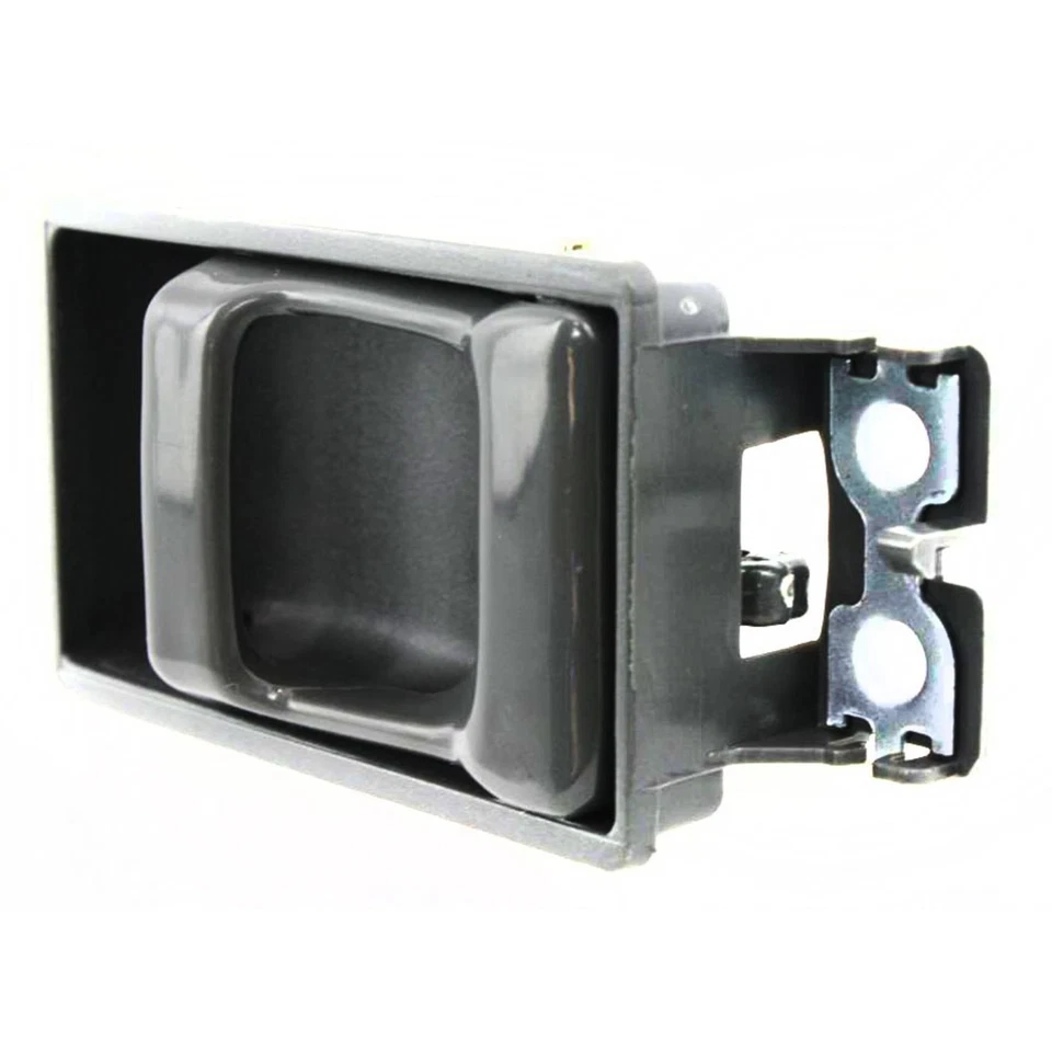 Juego de manijas de puerta interiores delanteras para camioneta Nissan 1995-1997 1986-1994 D21 gris Foto 3 de 4
