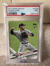 2017 Topps Update Aaron Judge Throwing RC PSA 9 Mint!! 🔥🔥