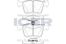 Bremsbelagsatz Hinten Ate-System für Audi A3 8V Cabrio Limo Sportback ab 12->