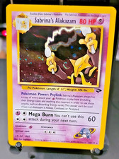 Sabrina's Alakazam 16/132 Gym Challenge Holo - LP/MP Pokemon CCG Card on eBay