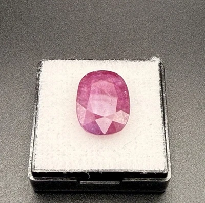 9.90 ct Natural Ruby – Unheated – East Africa – Lotus Gemology Report - Bild 1 von 4