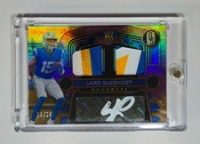 2024 Panini Gold Standard LADD McCONKEY Rookie RPA Dual Patch #10 Auto #d /24 !