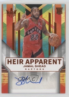 2024 Panini Court Kings Heir Apparent Amber 42/75 Jamal Shead #HA-JML Auto pe8