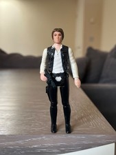 Vintage Star Wars Han Solo (Small Head) Action Figure Complete 1977
