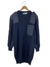 PRADA knit Dress Navy 44