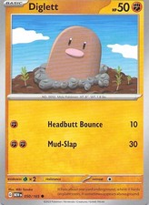 Pokemon Card - Diglett - (050/165 - 151)