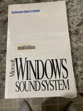 Microsoft Window Software User Guide Sealed