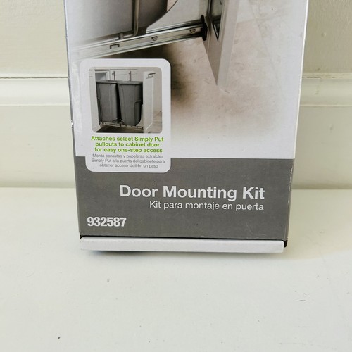 Simply Put Door Mounting Kit Cabinet Door Organizer 932587 New In Box - Bild 2 von 6