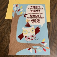 Happy Birthday Special Friend Niece Daughter 5.5  X 8  Hallmark Greeting Card