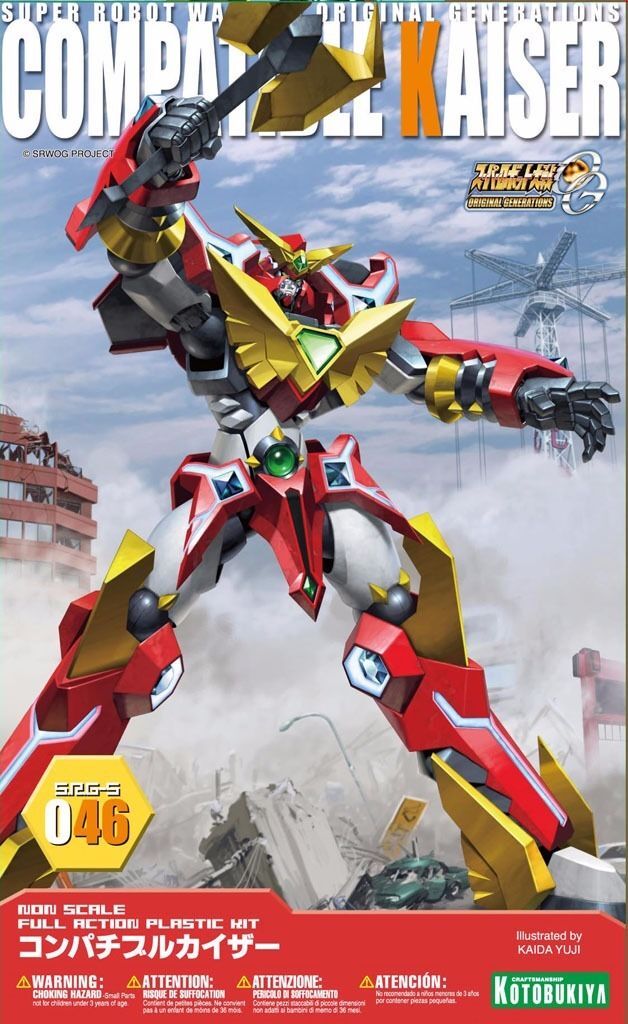 KOTOBUKIYA SUPER ROBOT WARS OG SRG-S 046 COMPATIBLE KAISER