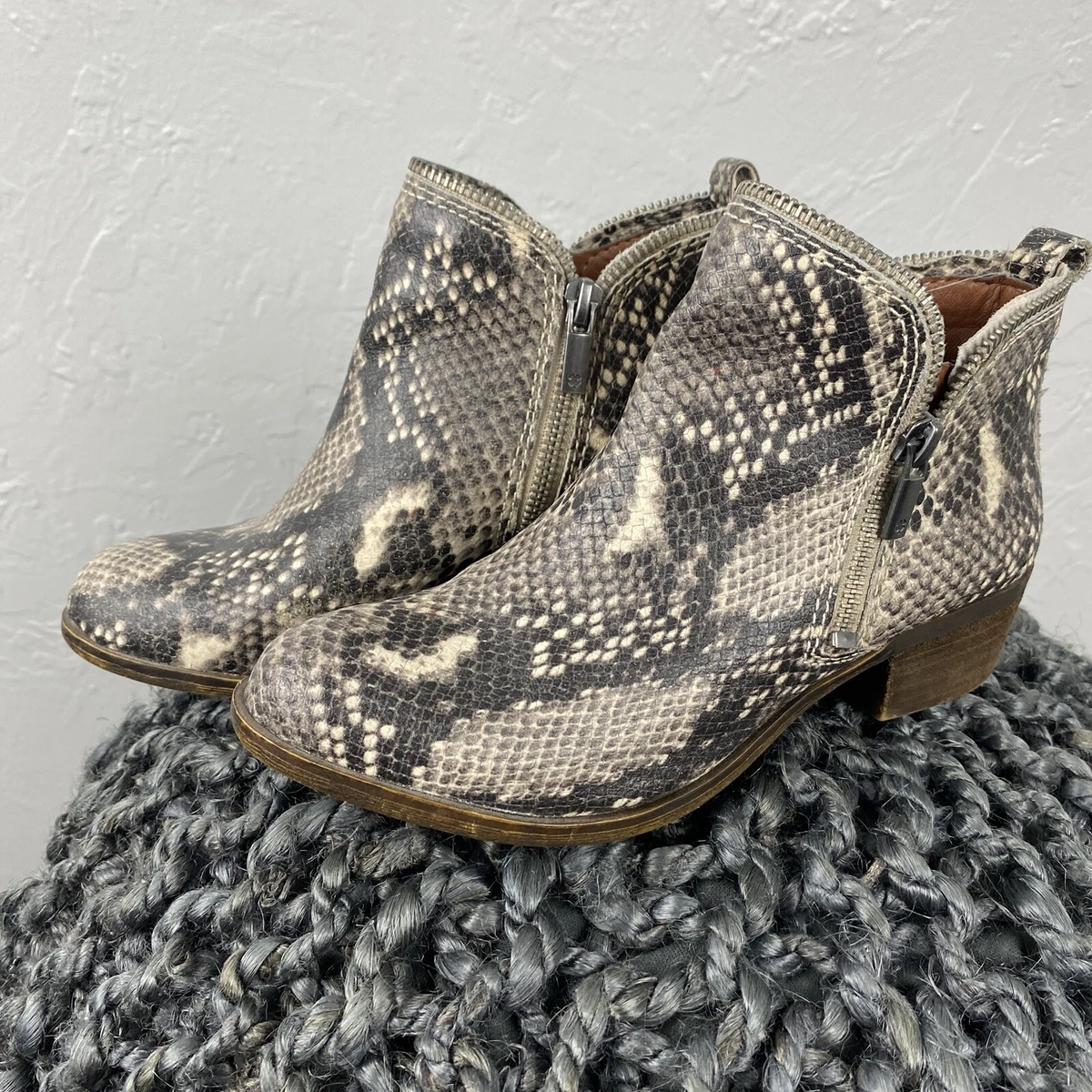 open toe wedge boots
