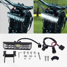 For Talaria LED Headlight White Light Bar and Switch Kit Sting R MX4 Plug N Play