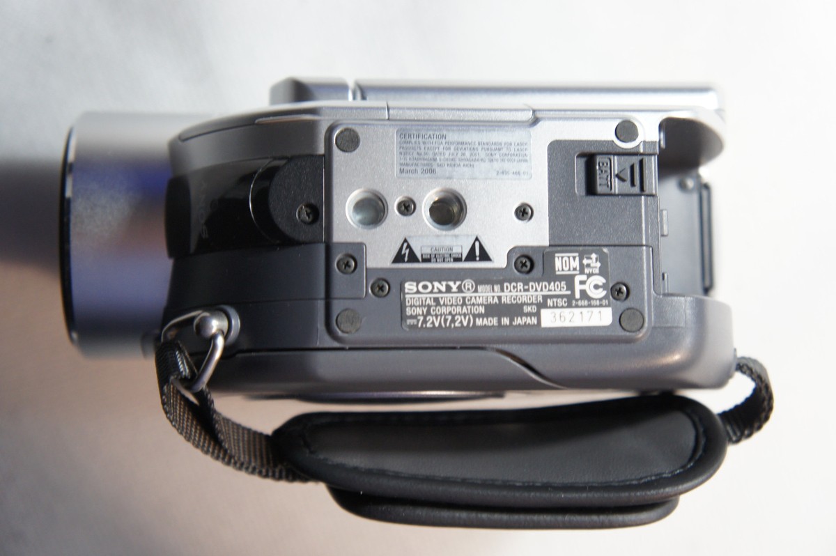 Sony DCR-DVD405 Camcorder ONLY, As Is 27242691278 | eBay