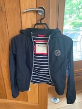Veste à capuche fille Abercrombie enfant bleu marine taille M excellent état