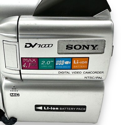 SONY DV1000 Camera Recorder - Untested, Great for Parts or Repair