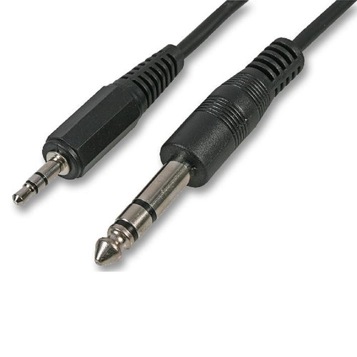 5m 6.35 mm à jack 3,5 mm à jack câble 