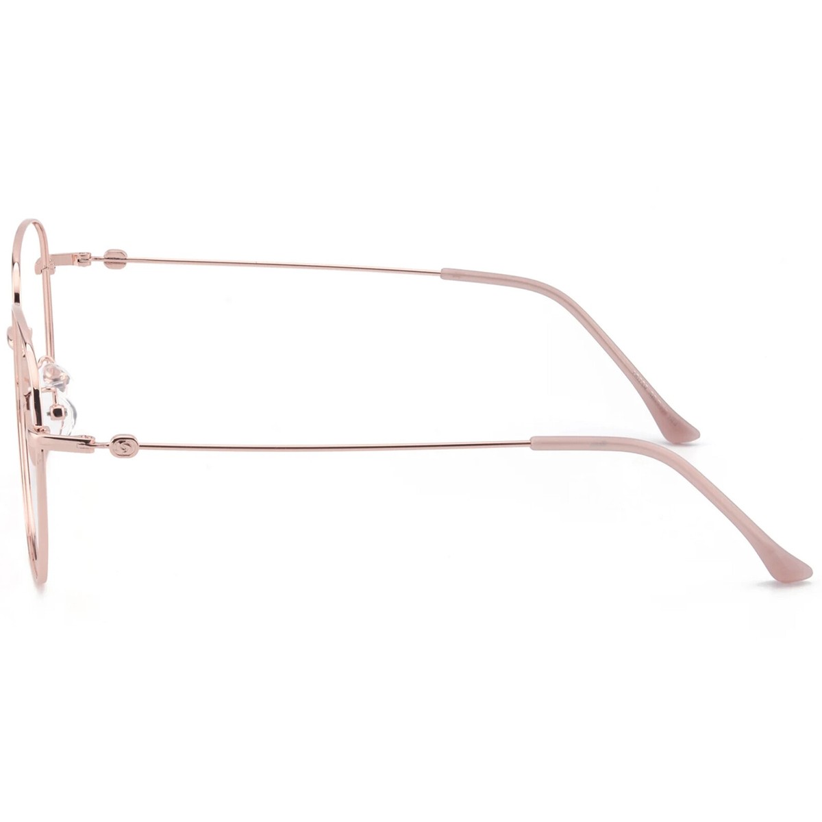 Bundle of 3 Retro Square Metal Wire Frame Glasses in Gold, Rose Gold & Black Rose Gold Square Glasses Frames: Titanium Alloy Eyewear - Etsy main image 2