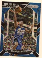 BRANDON KNIGHT 2016-17 PANINI PRIZM GO HARD OR GO HOME BLUE WAVE REFRACTOR /99