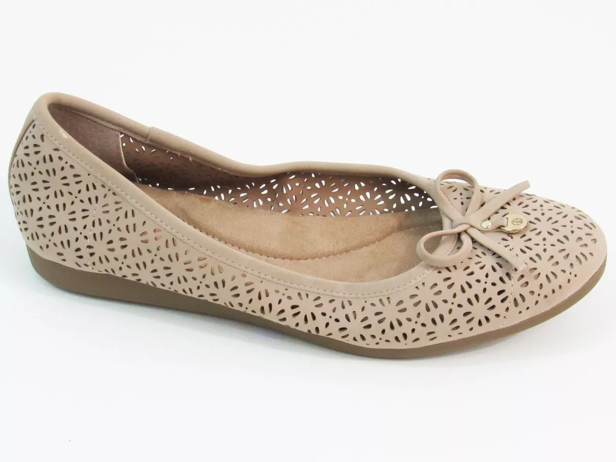 Giani Bernini Odeysa Slip-On Perforated Ballet Flats, Created for