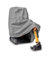 Baggerabdeckung Baggergarage Abdeckplane Vollgarage Ganzgarage Minibagger Gr. M