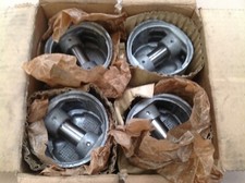 BMC O Series Engine Pistons NOS Hepolite Sherpa 1.7 & 2.0 CR 8:1  +.030"