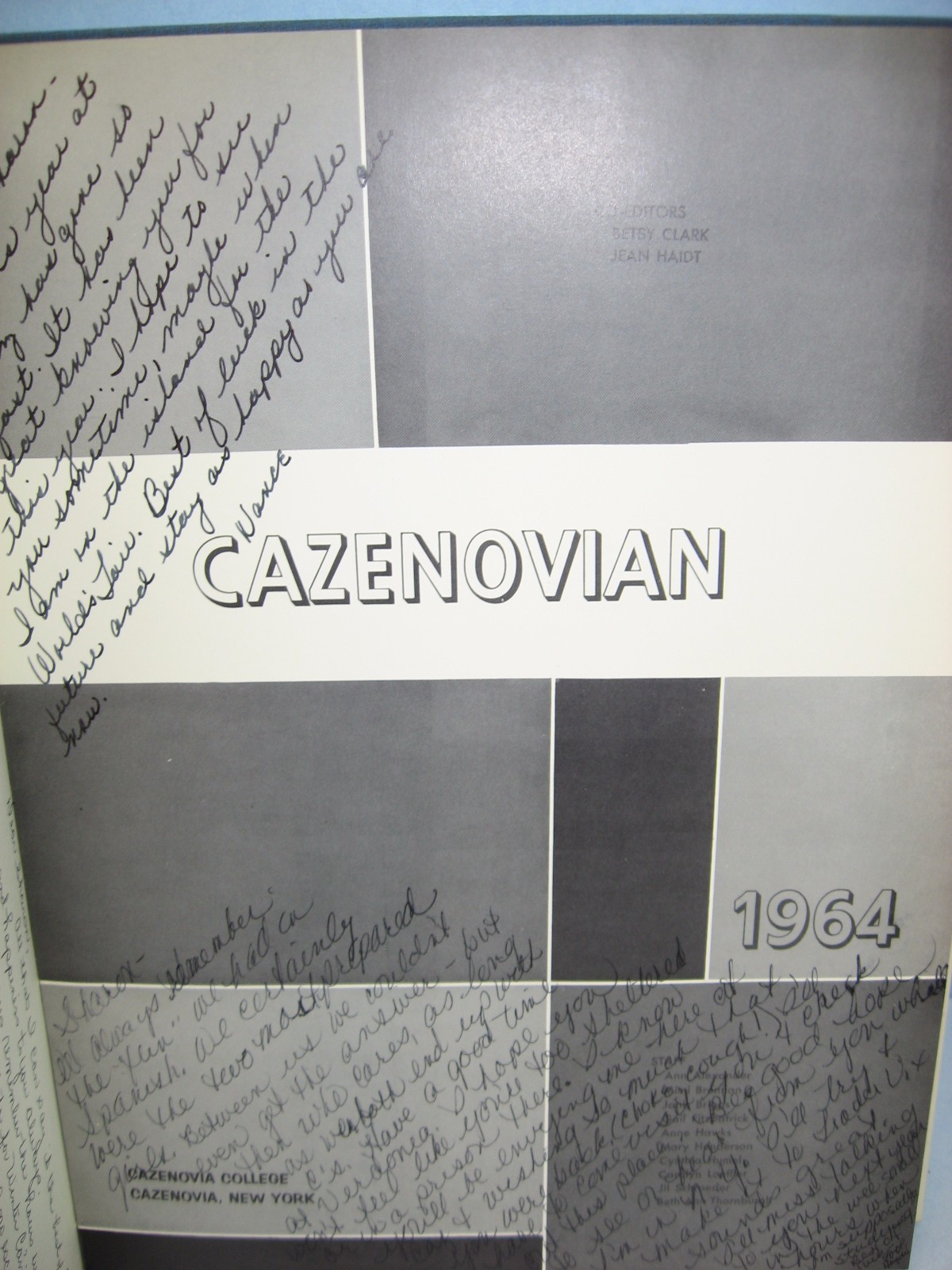 1964 Cazenovian, Cazenovia College, Cazenovia, New York Yearbook eBay