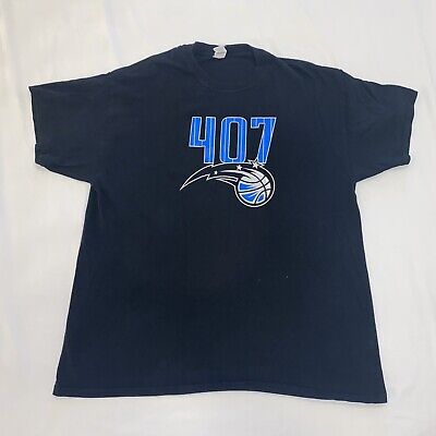 Orlando Florida Magic “Area Code 407” NBA Basketball T Shirt Adult Mens  Size XL