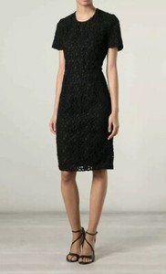 burberry black lace dress