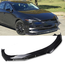 Front Bumper Spoiler Boby Kits Splitter Glossy Black Blac For Mazda Speed 3 6 Front Bumper Spoiler Boby Kits Splitter Glossy Black Blac For Mazda Speed 3 6