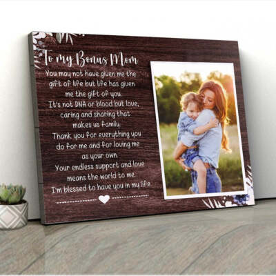 Mom to Be canvas wall art, First Mother's Day Gift for New Mom - Main Image