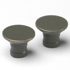 FLASH SOCKET TERMINAL CAPS COVER OLIVE W/ BRASSING 4 LEICA M4 M5 LM-NI-B4-O-L