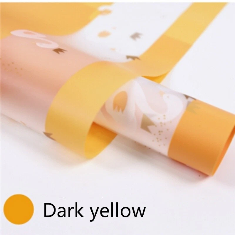 20 Sheets Swan Princess Flower Wrapping Paper Bouquet Florist Film Matte - Image 4 of 4