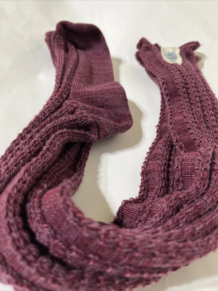 Medias de punto Free People borgoña  Foto 4 de 4