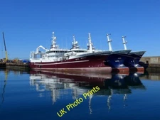 Photo 6x4 Modern fishing Fraserburgh The huge pelagic trawler Resolute an c2015