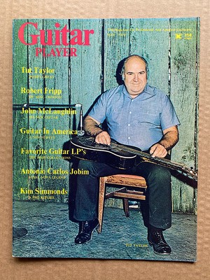 TUT TAYLOR GITARRENSPIELER-MAGAZIN MAI 1974 TUT TAYLOR COVER MIT FUNKTION INNEN 