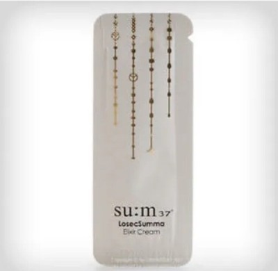 SU:M37  Losec Summa Elixir  Cream 1ml x 60pcs Anti-Aging SUM37