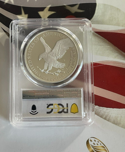 2023 S Proof Silver Eagle PCGS PR70 DCAM Limited Edition SILVER PROOF ...