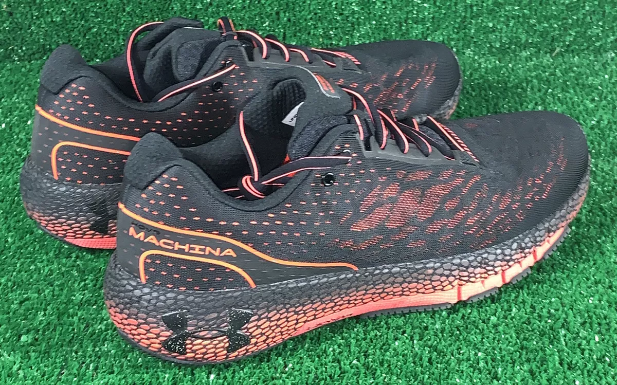 Under Armour Hover Machina Men s Size 11.5 Running Shoe Black Red